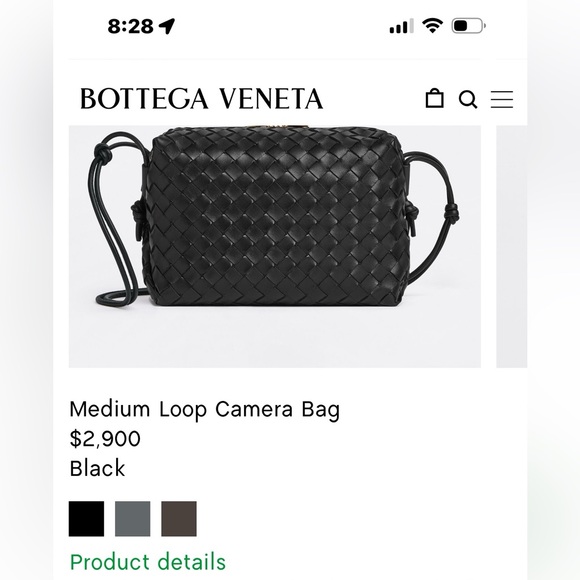 Bottega Veneta Medium Loop Camera Purse - Picture 15 of 16